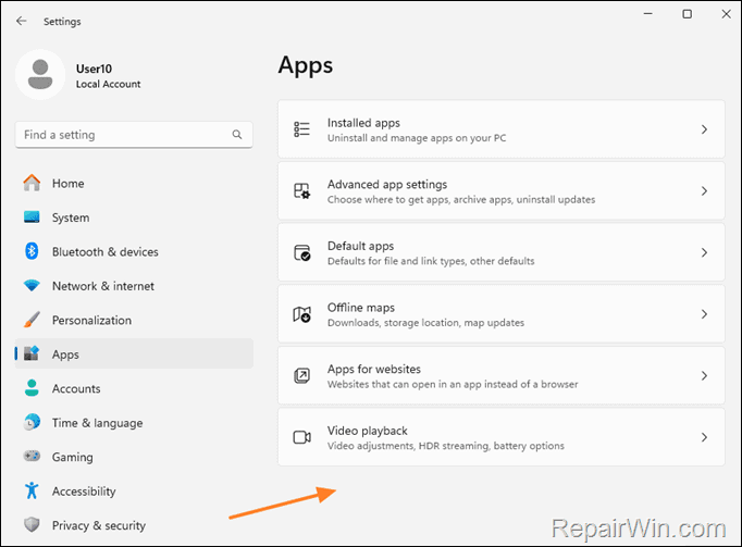 FIX: Startup menu is missing in App settings on Windows 11/10
