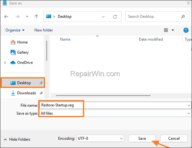 Startup menu is missing in Apps settings on Windows 11/10