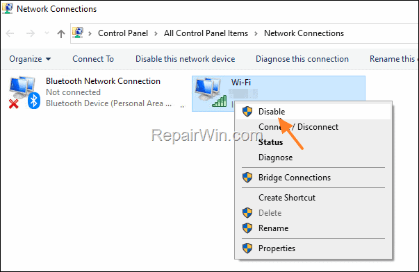 No Internet Access after Windows Update - fix