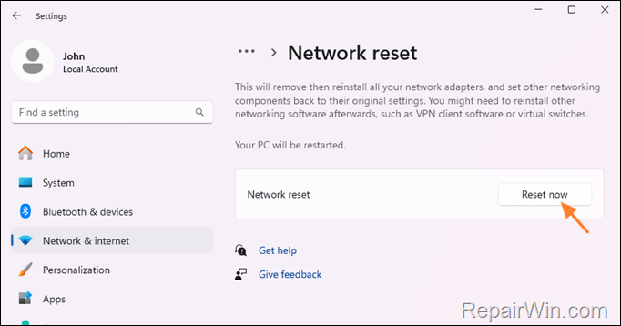 FIX: Windows 11 24H2 Network problems.