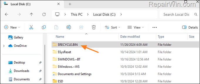 FIX: The Recycle Bin on drive C: is corrupted. Do you want to empty the Recycle Bin for this drive?",