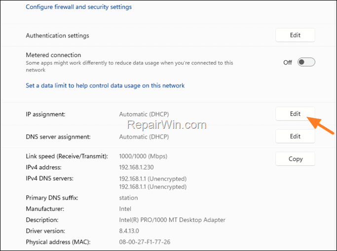How to Change Local IP Address 0n Windows 11/10